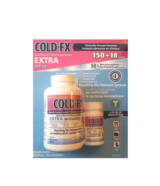 COLDFX 花旗参精华300mg168粒/板  病毒免疫力增强感冒药